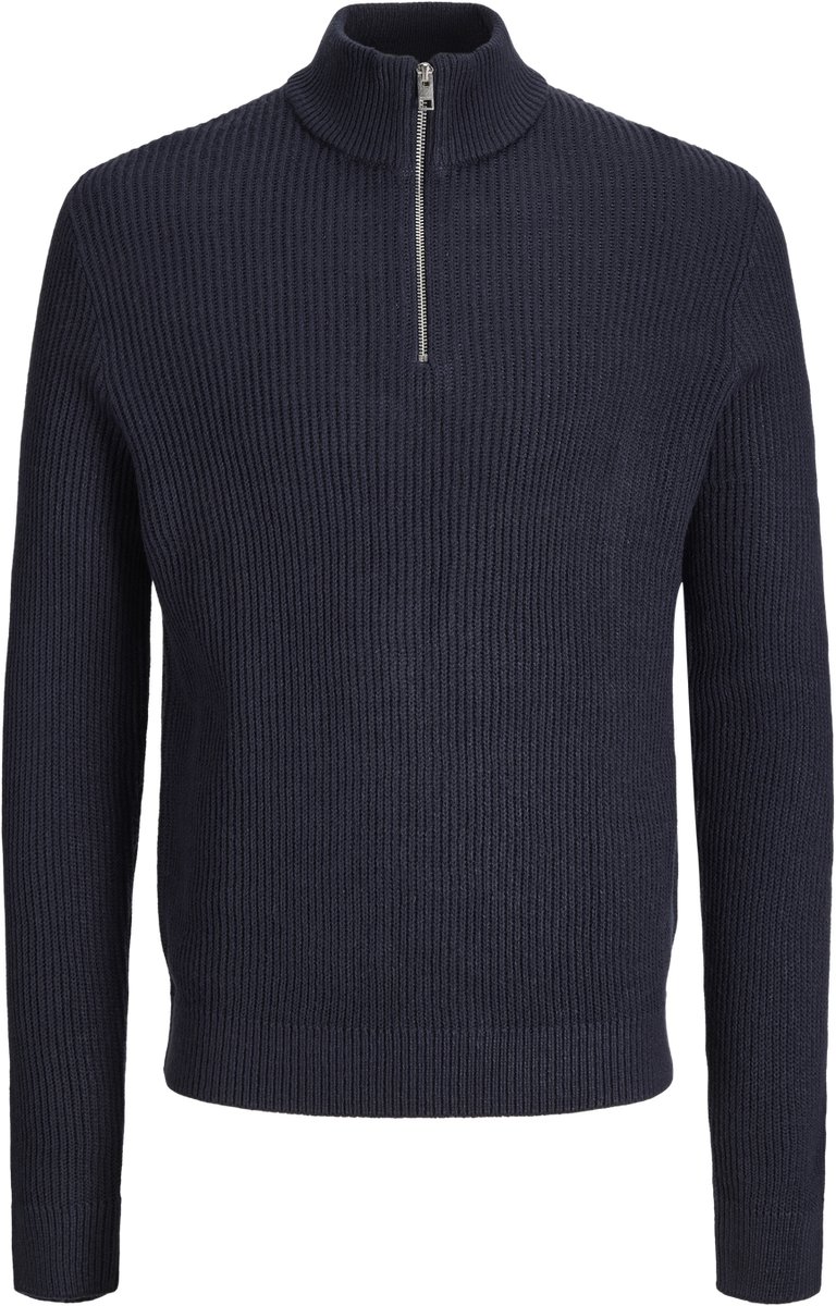 JACK & JONES PLUS - JJPANNEL KNIT HALF ZIP AW26 PLS Heren Trui