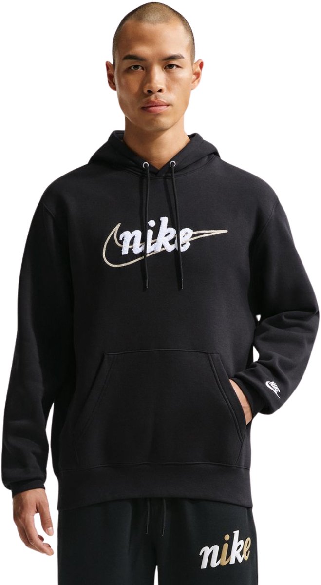 Nike Club BB Hoodie Heren Zwart