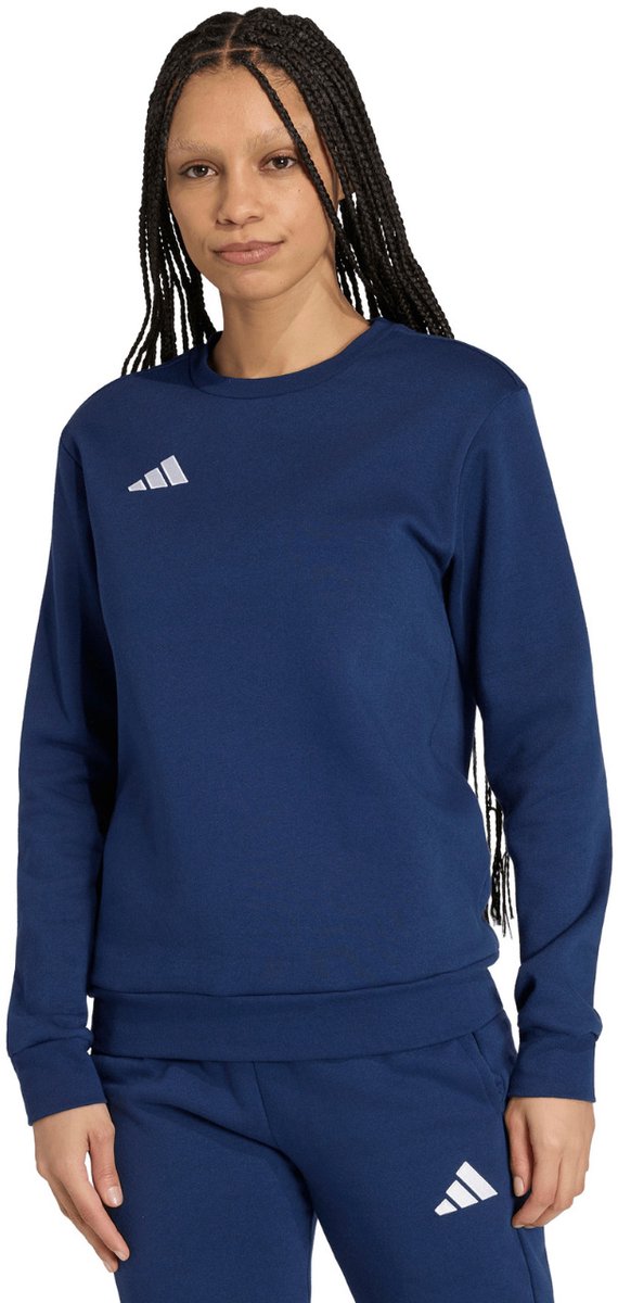 adidas Entrada 26 Sweat Top Dames Marineblauw - Maat 2XL
