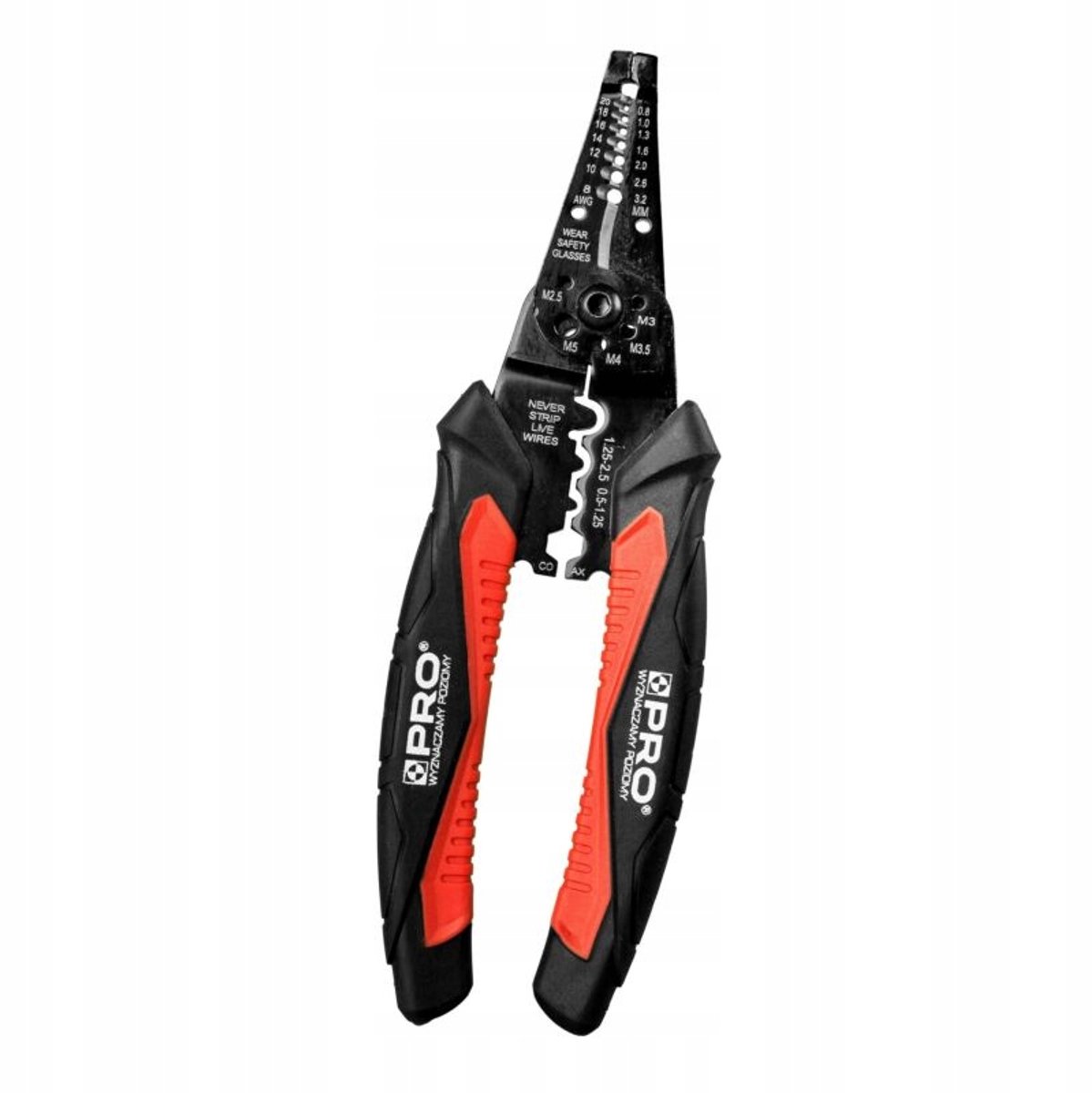 PRO-BC007 Kabelstripper met Geharde Bladen en Dubbele Handgreep