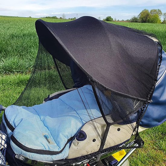 Kinderwagen zonnescherm - Zonnedoek Kinderwagen - Eenvoudig te bevestigen - Universeel zonnescherm voor kinderwagens - Zonnekap - Buggy accessoire - Zonnedoek buggy - Zonnedoek Wandelwagen van Deryan — afbeelding 5