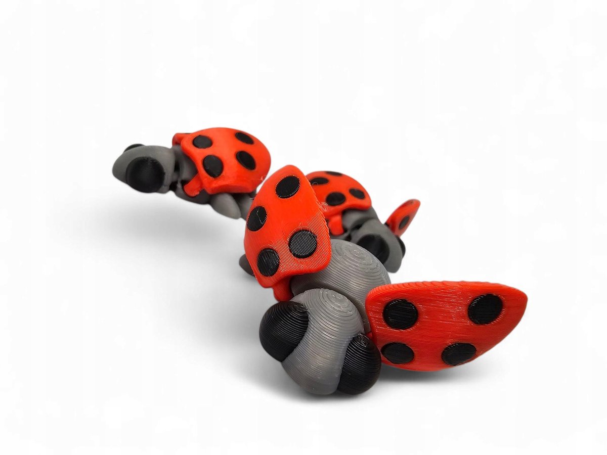 Kropka Lieve Lieveheersbeestje Figuur 4 cm - Decoratie & Cadeau