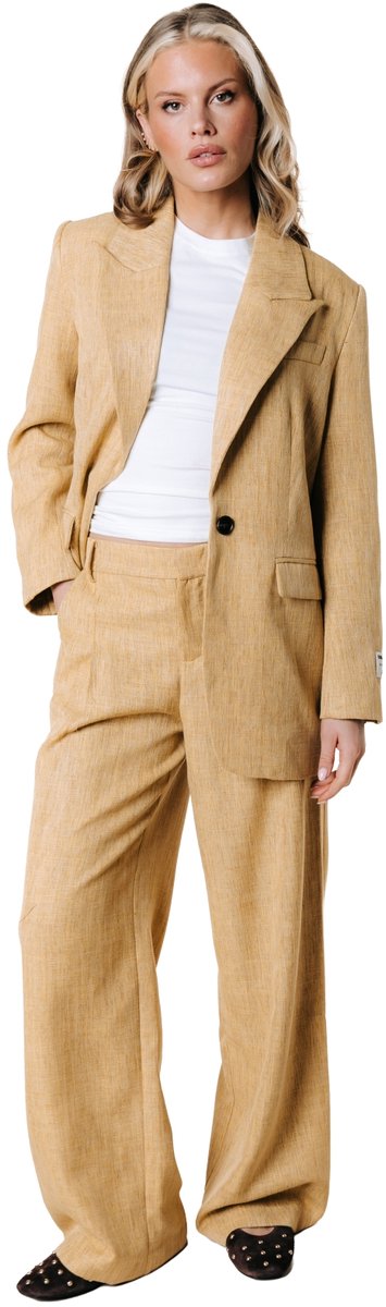 Colourful Rebel Maggy - Broek - Geel - XS