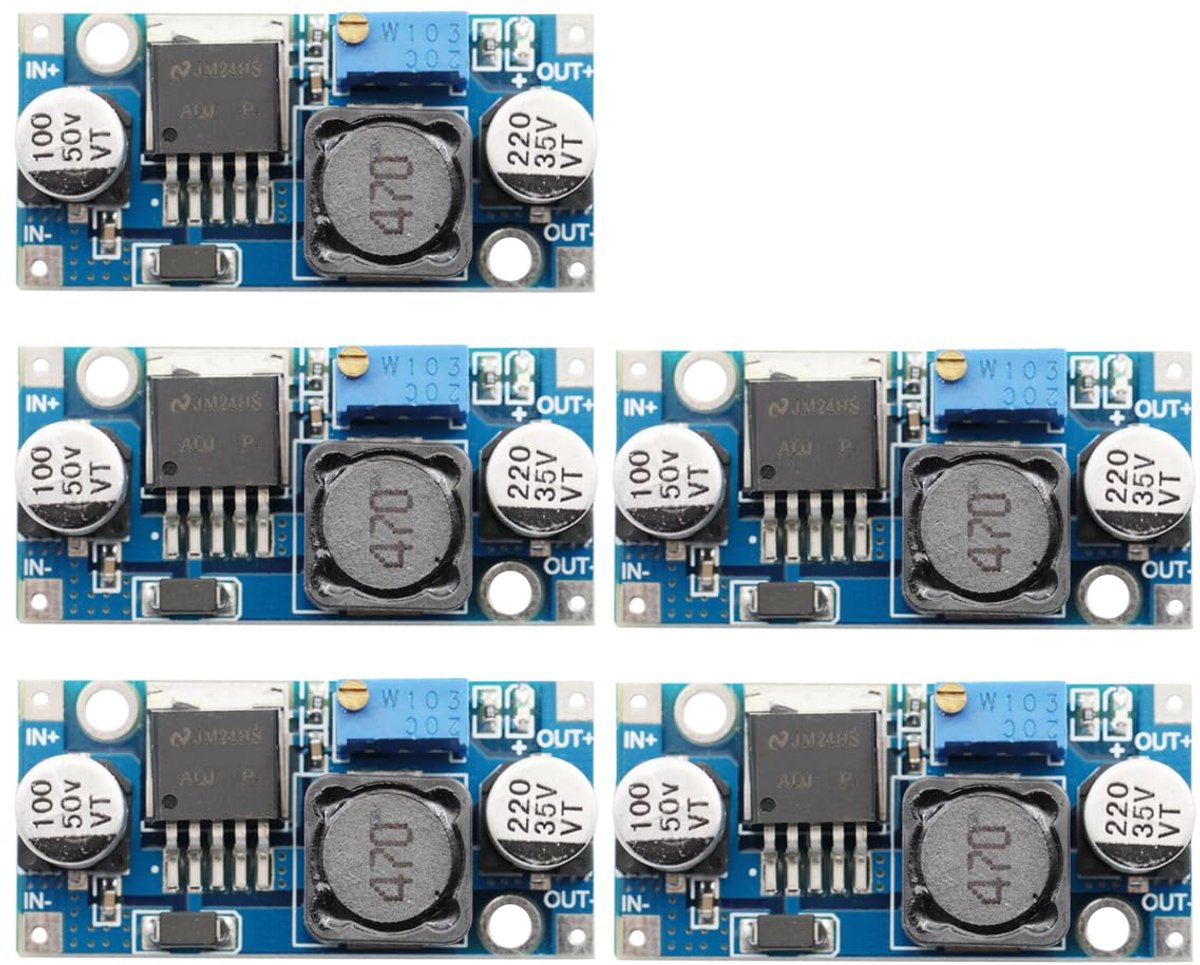 Step-Down Converter 3A DC-DC Buck Converter DC 3.2-46V to 1.25-35V Adjustable Step-Down Power Supply Module Voltage - ShopVlot