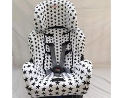MOON-BEBE Car Seat Cover for Klippan Kiss 2 and Klippan Plus (White) - ShopVlot