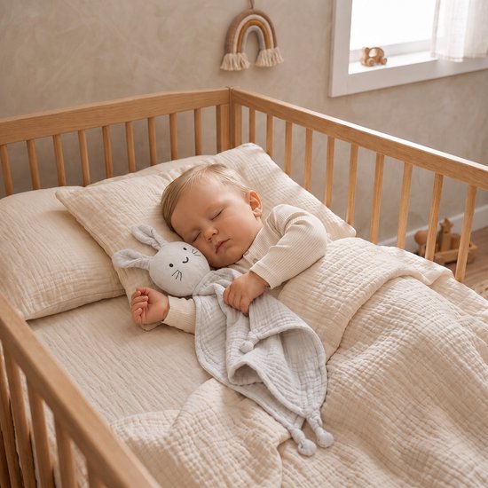 Wolkenmist - Hydrofiel Knuffeldoekje Baby - Droomdotje van Merkloos — afbeelding 3