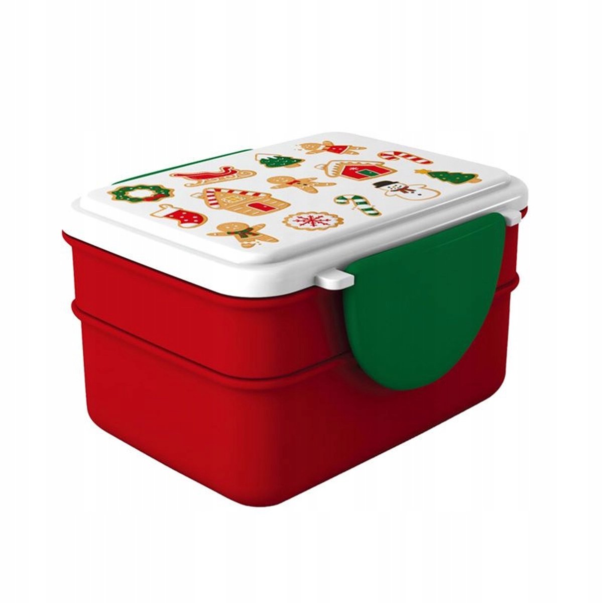 Kerst Lunchbox Bento Baker Street Gingerbread met Bestek