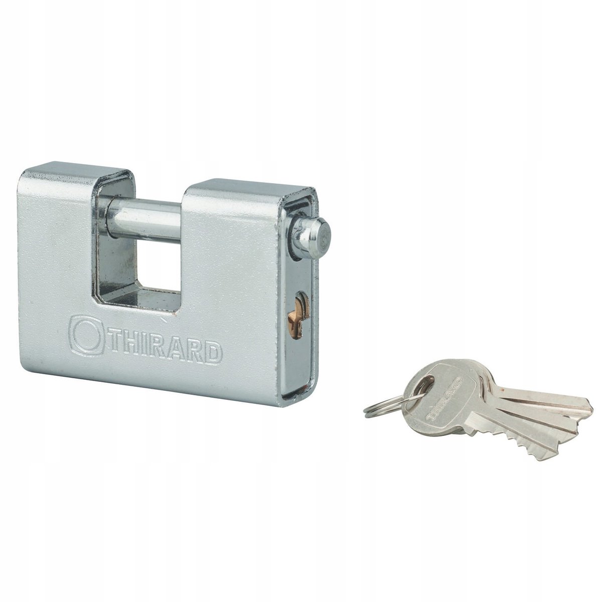 Versterkte Cilinderhangslot 80mm - Weerbestendig & Anti-boor