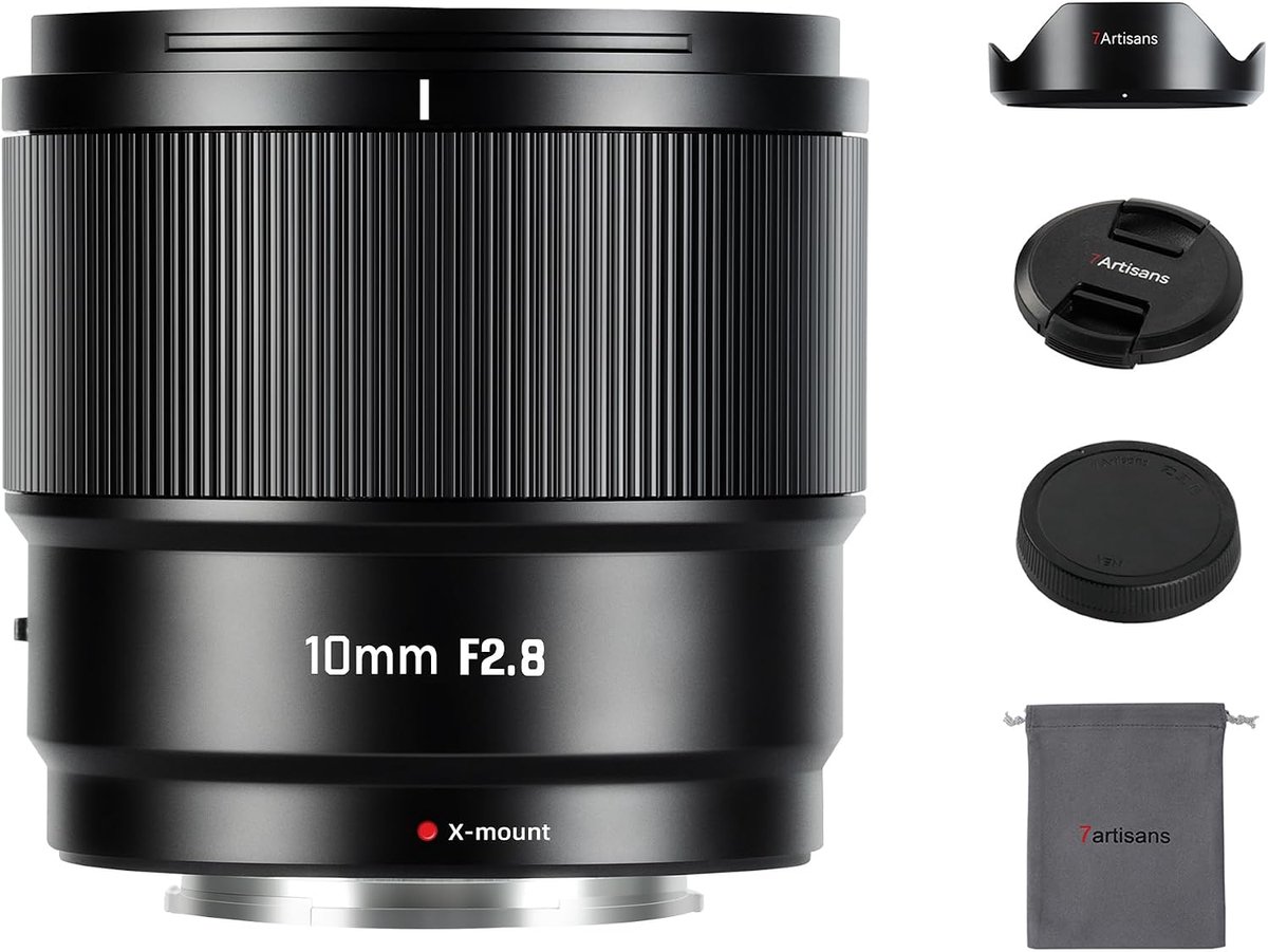 Groothoeklens 10mm F2.8 - Autofocus - Voor Fujifilm FX Camera - Creatieve fotografie - ShopVlot
