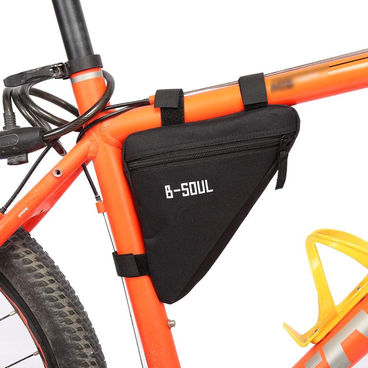 Fietstas driehoekig - frame tas voor mountainbike en racefiets - handige opslag voor bovenframe - ShopVlot