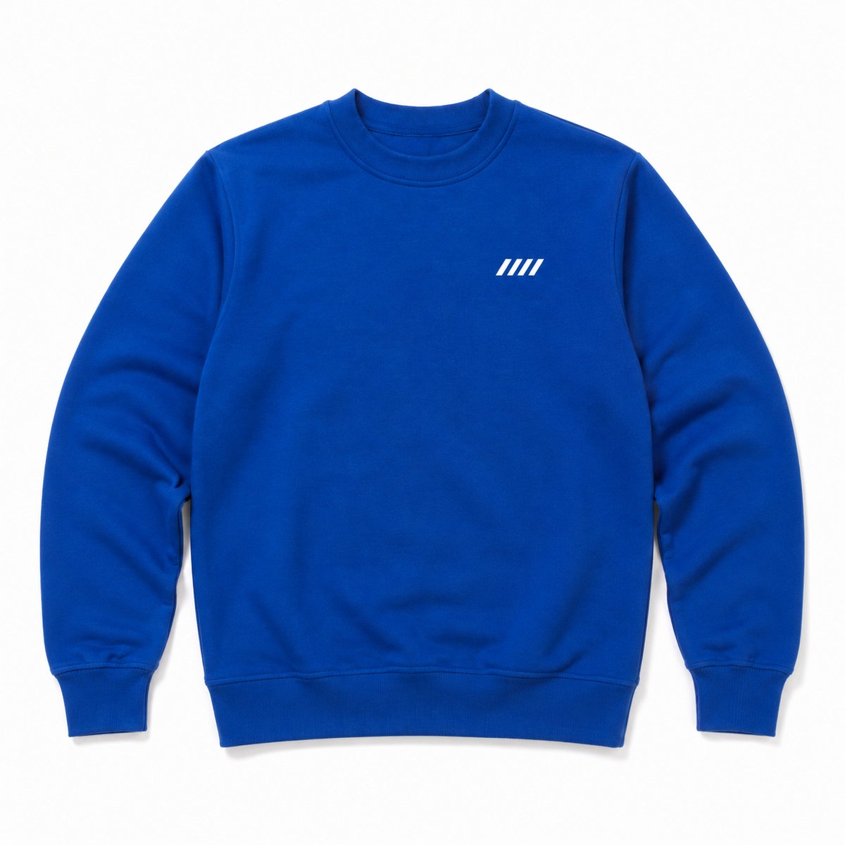 Sweater Heren – Heren Trui met Ronde Hals – Sportieve Pullover – Blauw – Maat XL