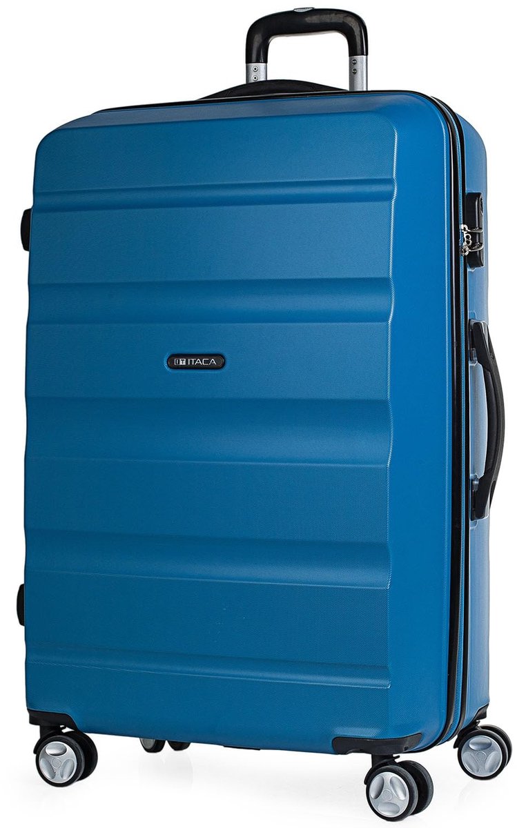 Grote koffer trolley koffer - 4 wielen - stevig ontwerp - perfect voor lange reizen - ShopVlot