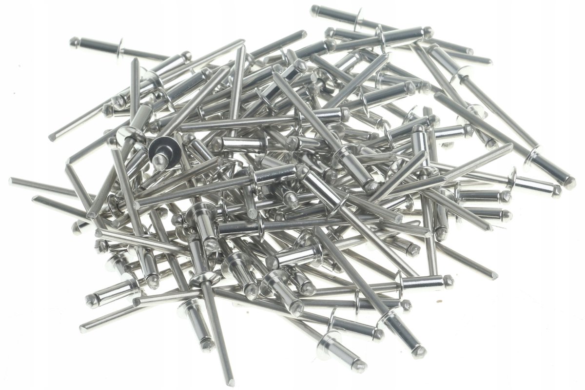 RVS blindklinknagels 4 x 12 mm - 100 stuks A2/A2