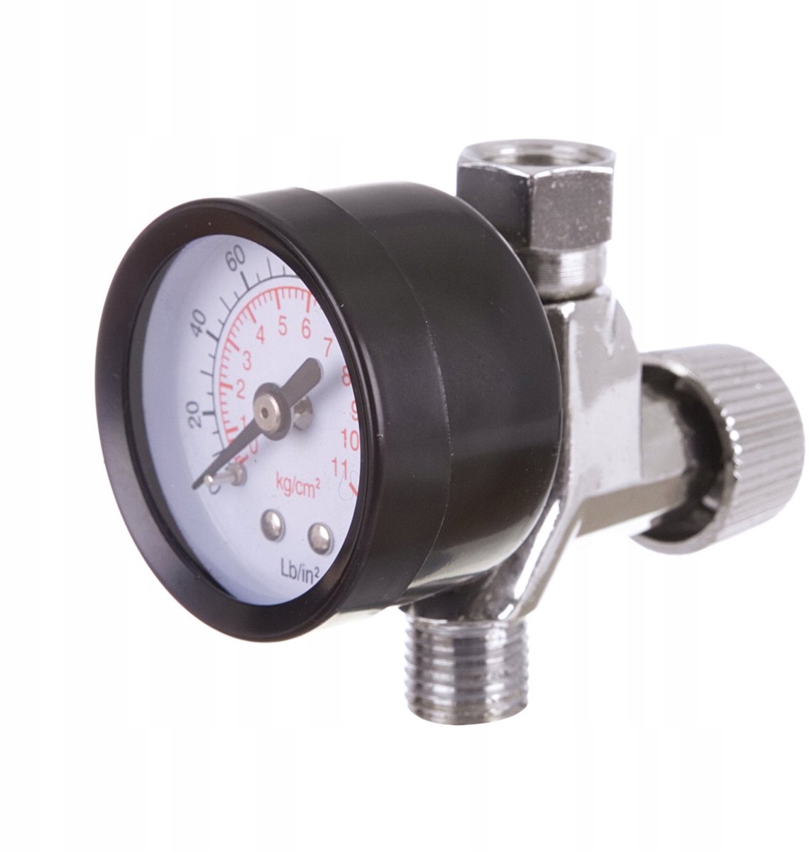 Merkloze Luchtdrukregelaar met Manometer voor Spuitpistool 1/4"