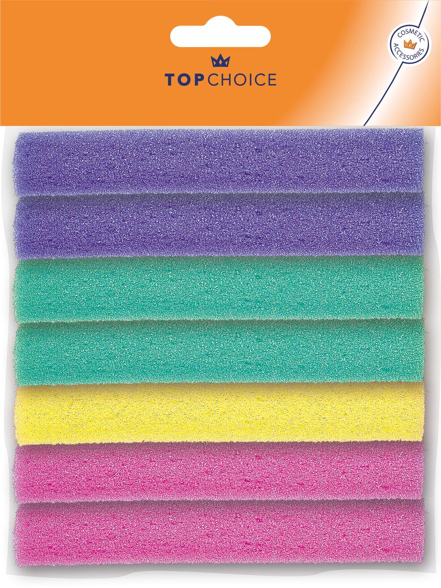 Top Choice Papiloty 3820 - 13 stuks, 20mm, schuim