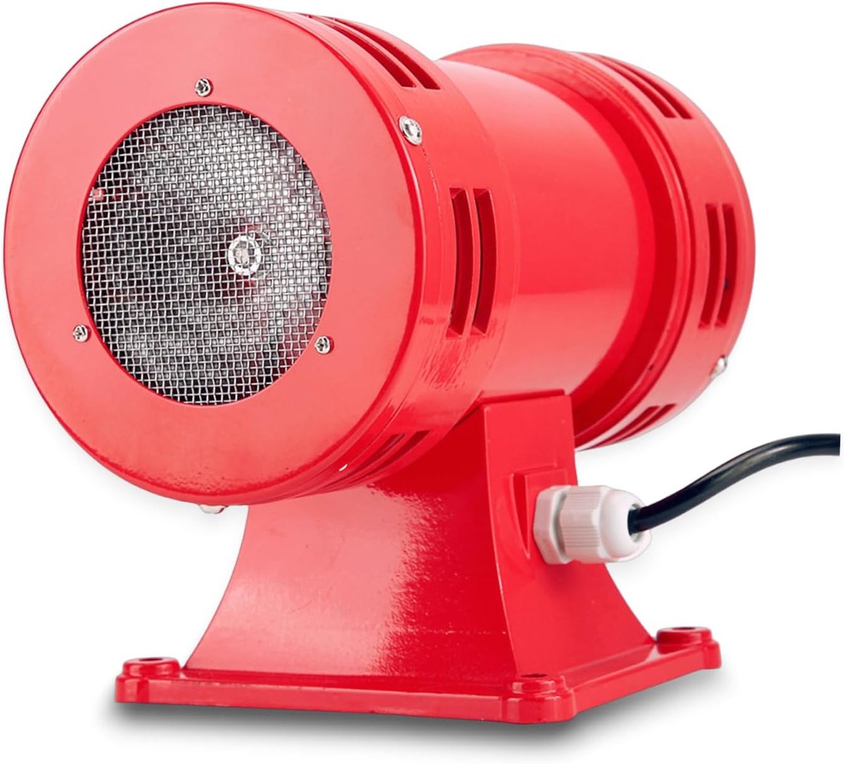 Industrial Air Siren 150dB, Electric Motor Powered Alarm Horn With Continuous Signal, IP65 Waterproof Design For - ShopVlot