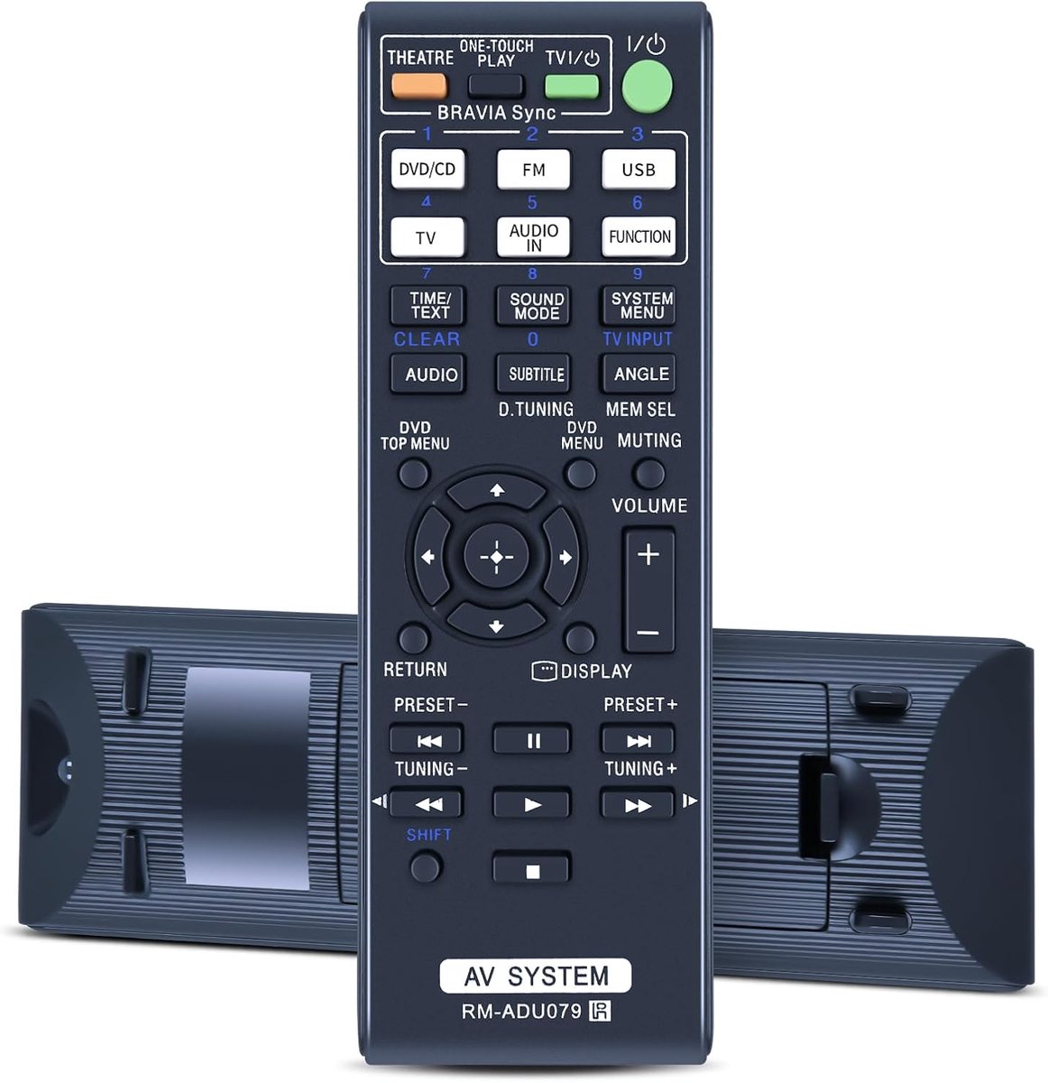 RM-ADU079 vervangende afstandsbediening compatibel met Sony AV-systeem DAV-TZ715 DAV-HBD-T79 E280 HBD-TZ135 HBD-TZ530 - ShopVlot