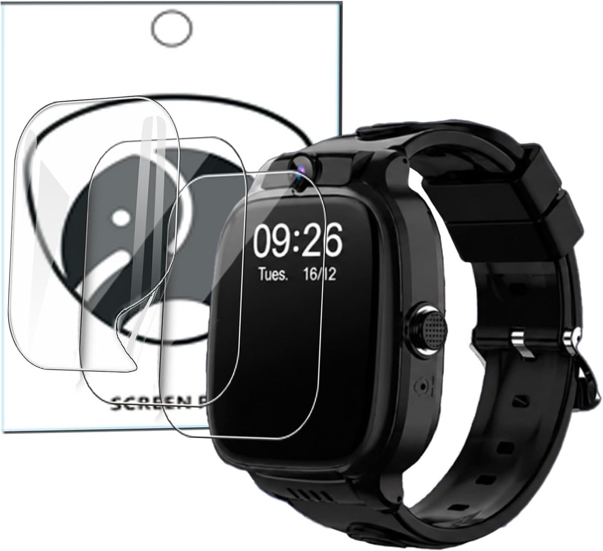 KUSINHOKA 3 stuks displaybeschermfolie voor VELTIX X Pro horloge 1,69 inch - ShopVlot