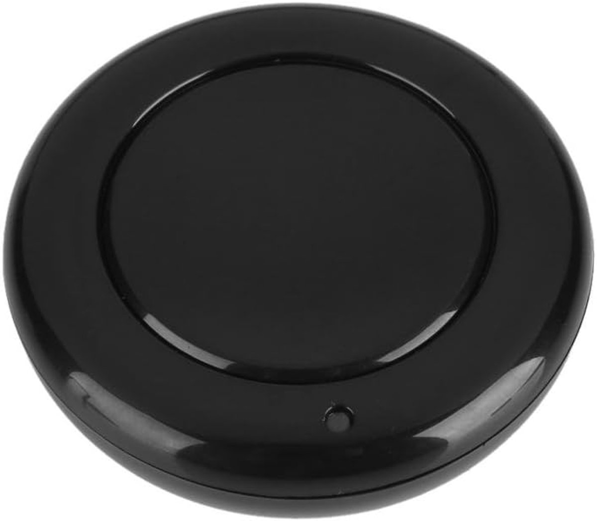 433MHz RF EV1527 Wireless Remote Control Switch Round Sticker Transmitter 1 Button Control Wall Mounted (Black) - ShopVlot