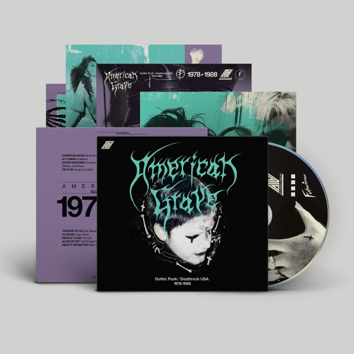 Various Artists - American Grave: Gothic Punk & Death Rock USA 1978-1988 (CD)