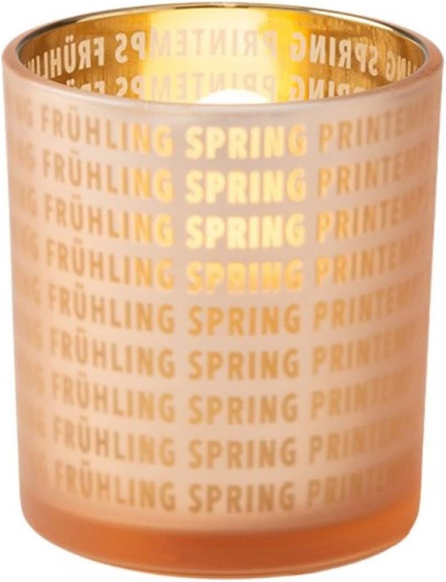 Glossy light "spring" 3-language - ShopVlot