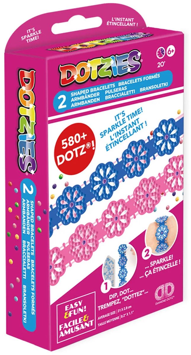 Diamond Dotz - Flower Fun Bracelets - 550+ Dotz -