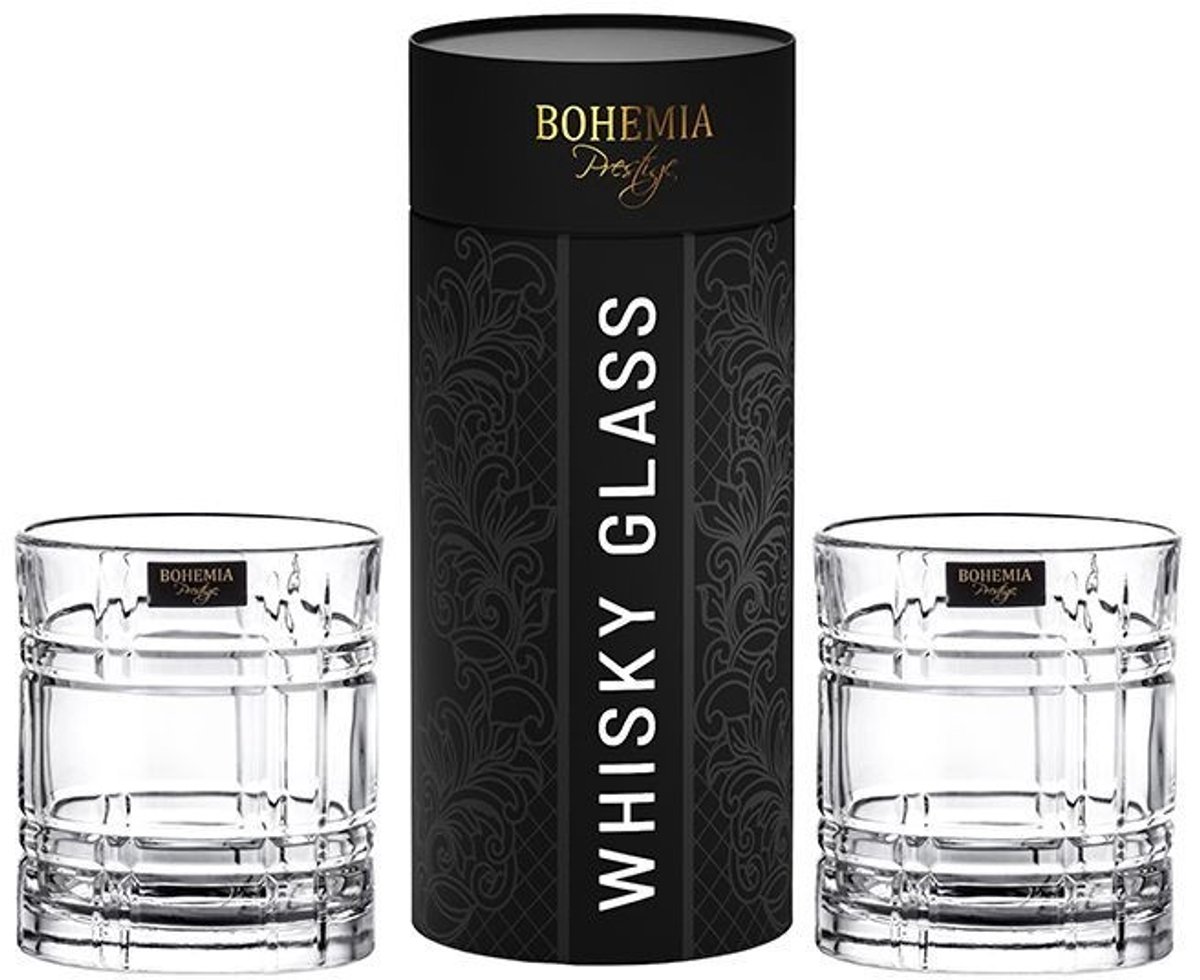 Bohemen Prestige Conte Whiskyglazen 2x340ml Kristalglas