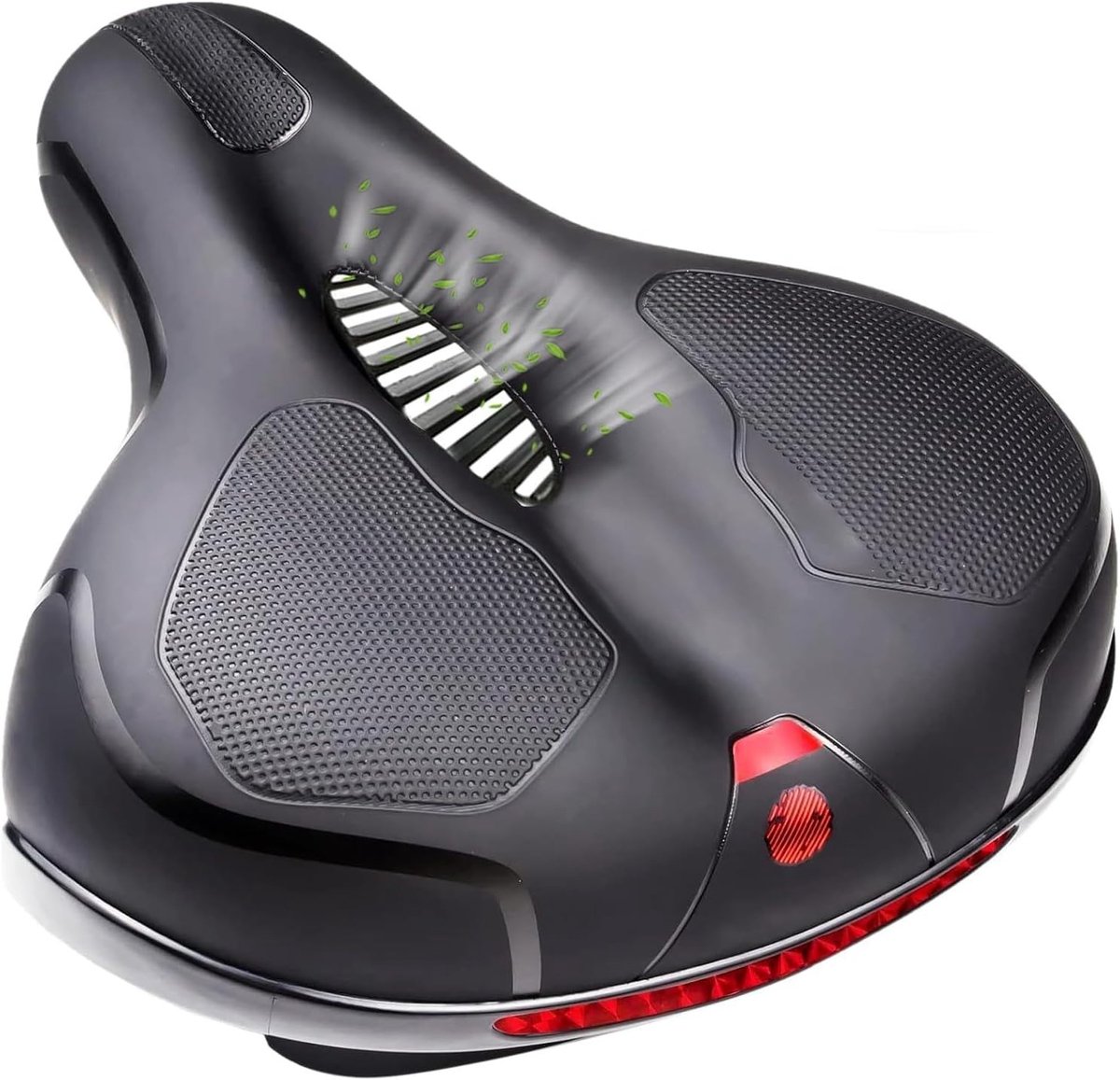 Bike Seat Cushion - Zwart - Fietszadelkussen van Hoogwaardig Schuim - Voor Mannen en Vrouwen
