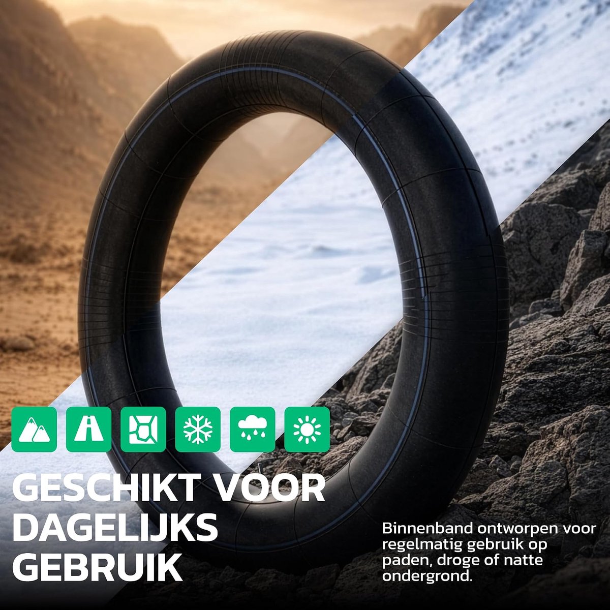 MoovMoov Motorbinnenband voor Banden 90/90-18, 100/70-18, 100/80-18, 3.00-18 en 3.25-18 - 18 inch velg - ShopVlot