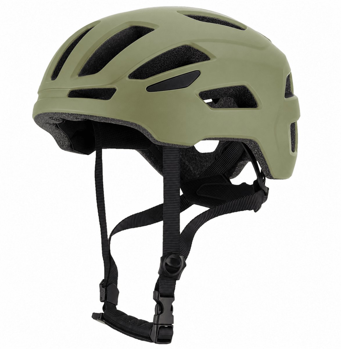 GOOFF® RIDER Fietshelm - Ebike Helm voor Volwassenen - Geschikt voor Elektrische Fiets en Racefiets - Dames en Heren - Groen - L