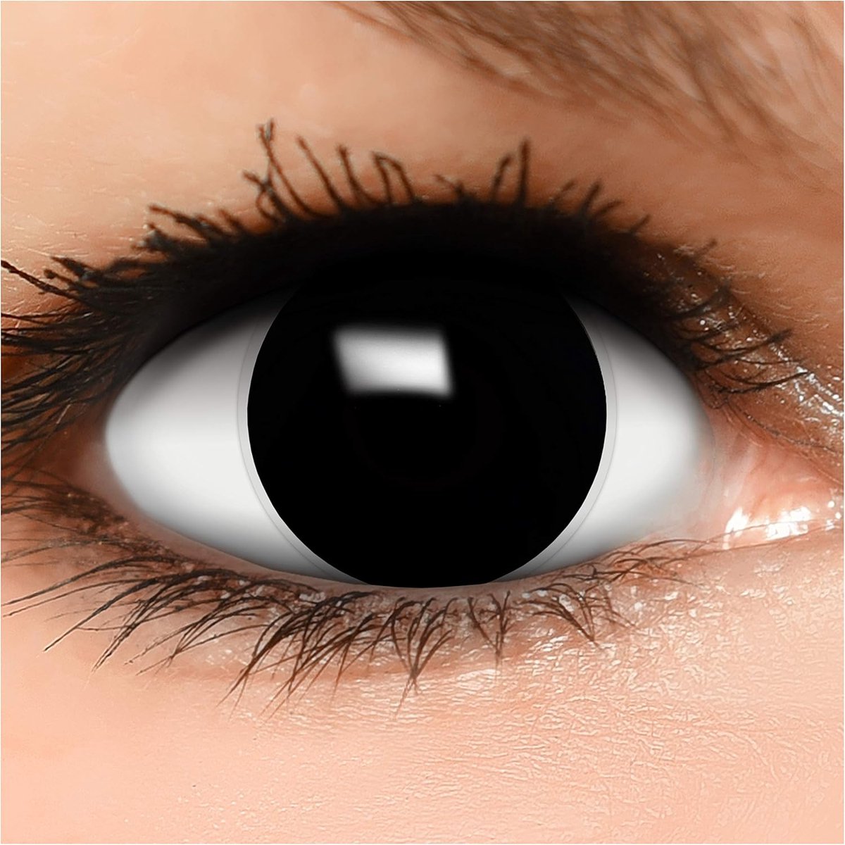 Kleurcontactlenzen zonder dioptrieën - Set van 2 - Gemakkelijk en hygiënisch - Perfect voor Halloween - ShopVlot