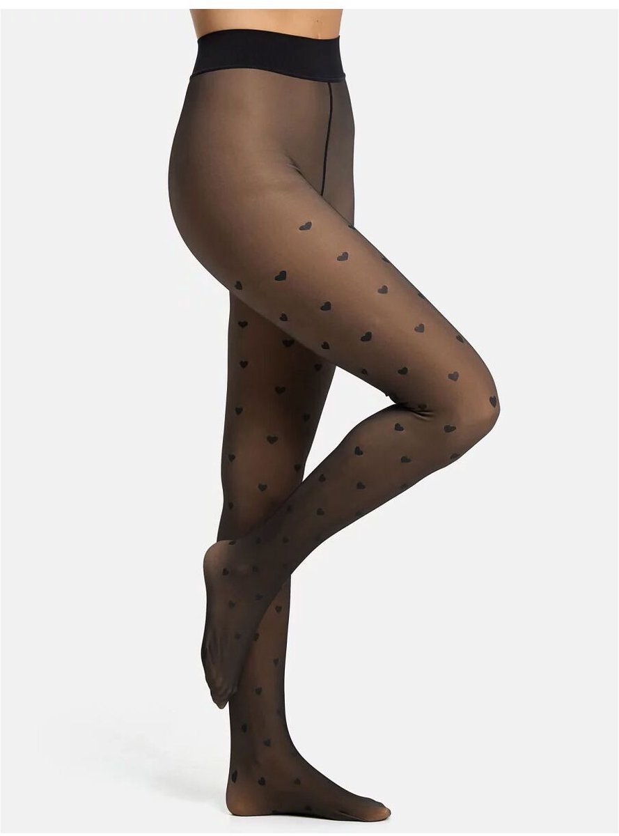 s.Oliver, Damespanty, Thermo 80DEN transparant beige binnenkant warm katoenen kruisje platte naden comfortabel modieus elegant dagelijks gebruik zacht licht soepel basic look veelzijdig