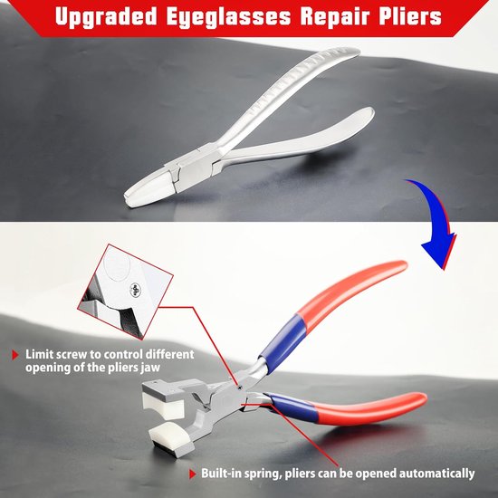 Customize Eyeglass Arms Frame Pliers Glasses Leg Pliers Eyeglasses Repair Pliers Bracelet Bending Pliers Jewelry - ShopVlot — afbeelding 3