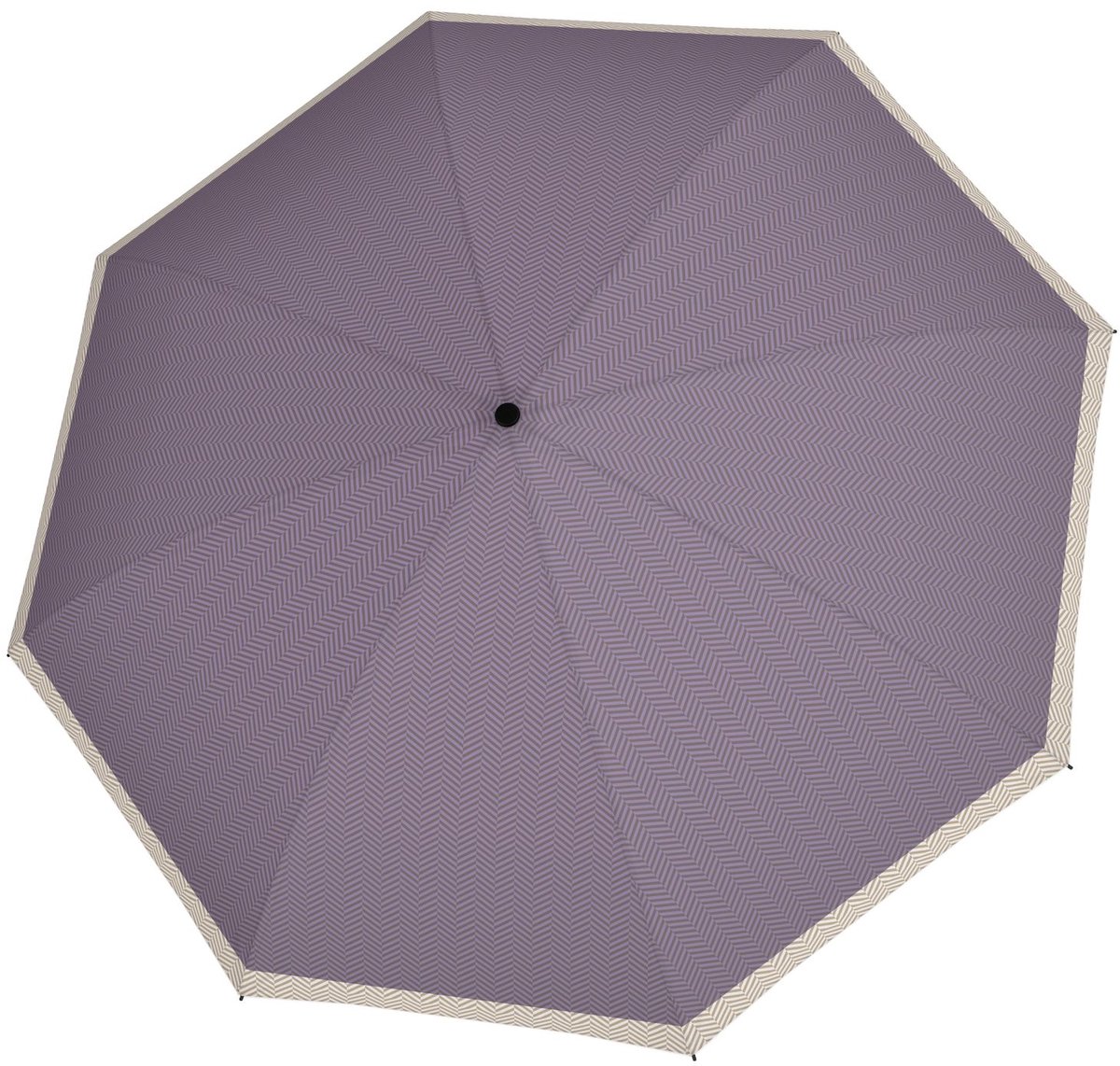 doppler paraplu Fiber Magic Printed Pattern Chevron Lilac paars
