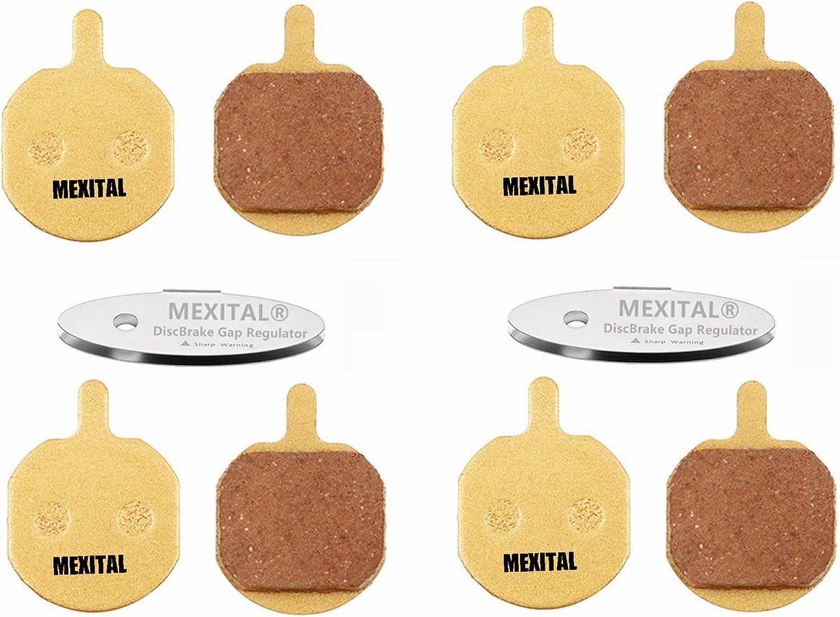 4 Pairs Disc Brake Pads for Hayes So1e Sole MX-4 Mx-4XC MX-3 MX-4 MX-5 CX Expert GX-C GCX GX-4 CX Pro CX S17-4 - ShopVlot