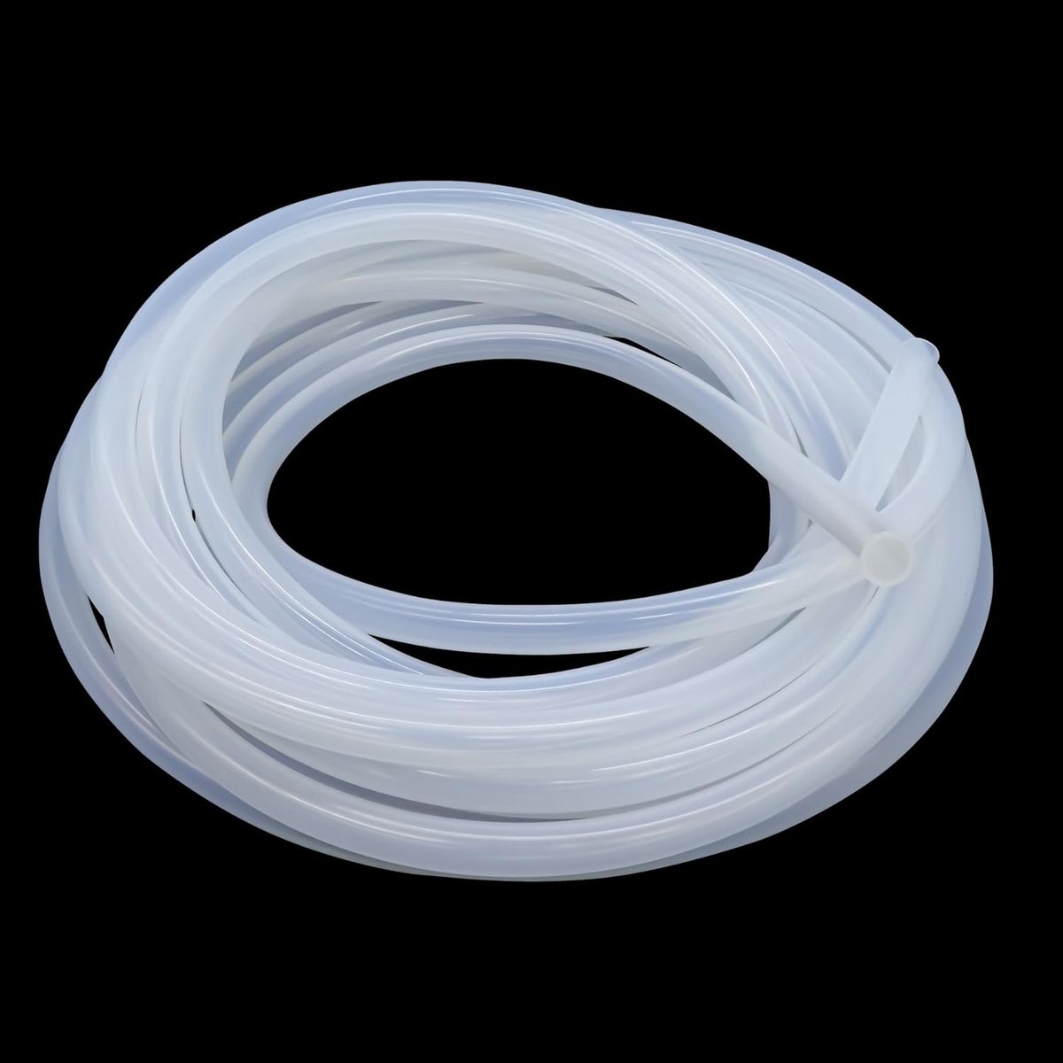 Silicone Hose 7mm ID x 10mm OD 6m, Flexible Food Resistant Hose Silicone Hose Water Air Tube Transparent - ShopVlot