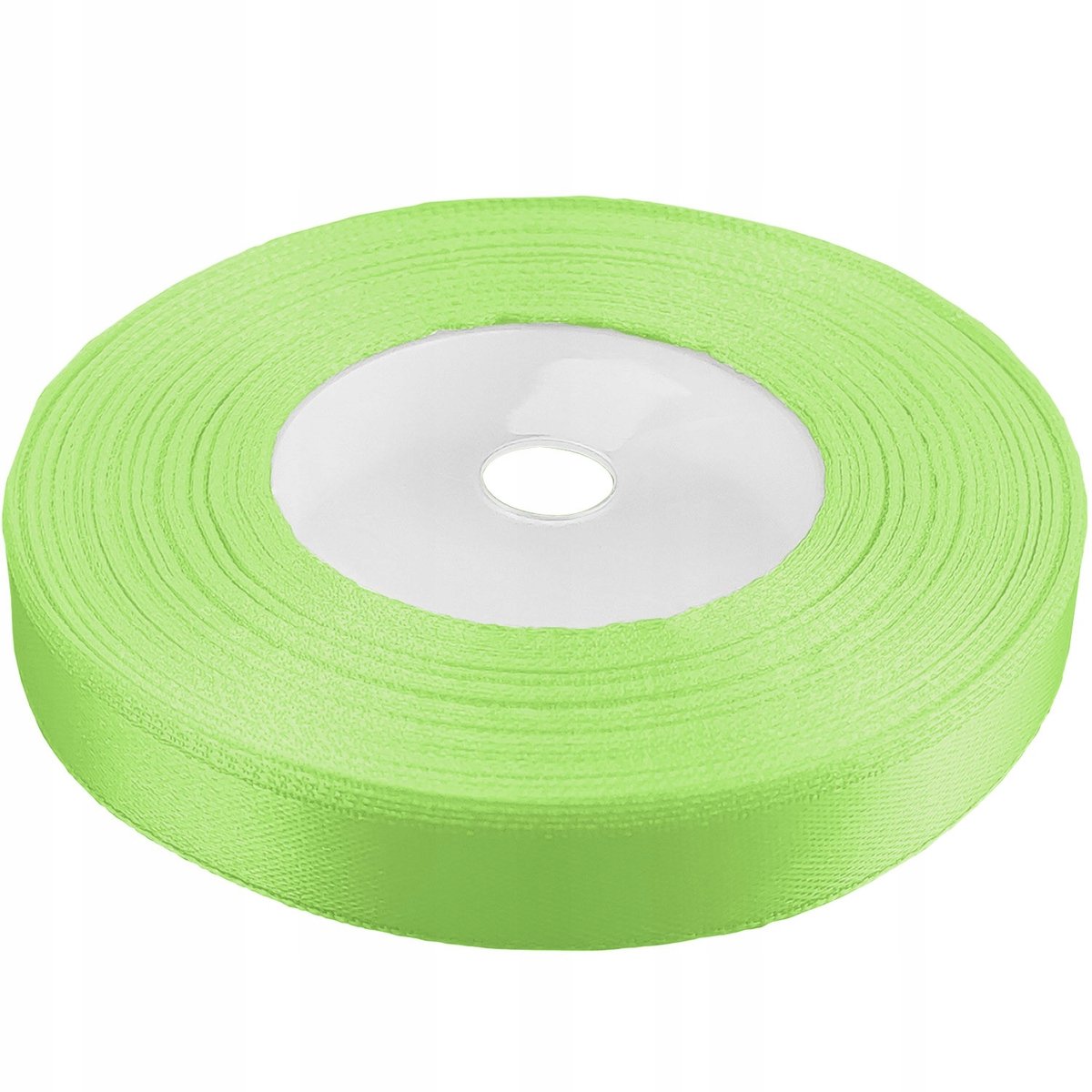 Satijnen Lint 12mm Heldergroen 32m - Decoratie & Knutselen