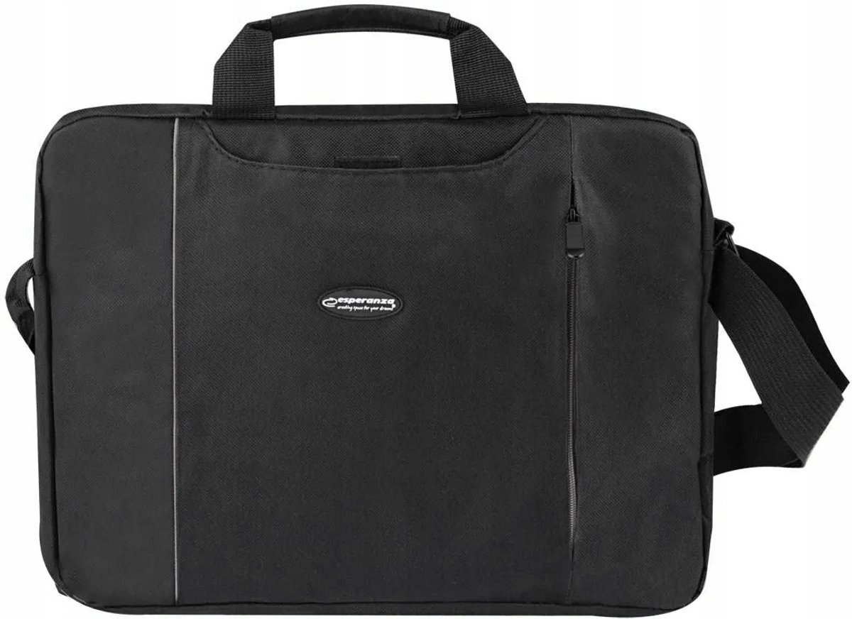 Zwarte Elegante Laptoptas 15,6 Inch