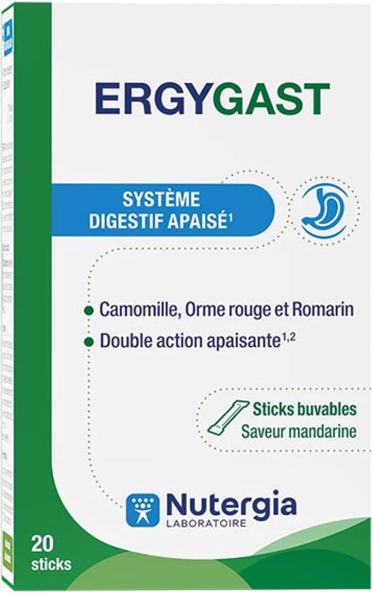 Nutergia ergygast softens digestive system 20 sticks - ShopVlot