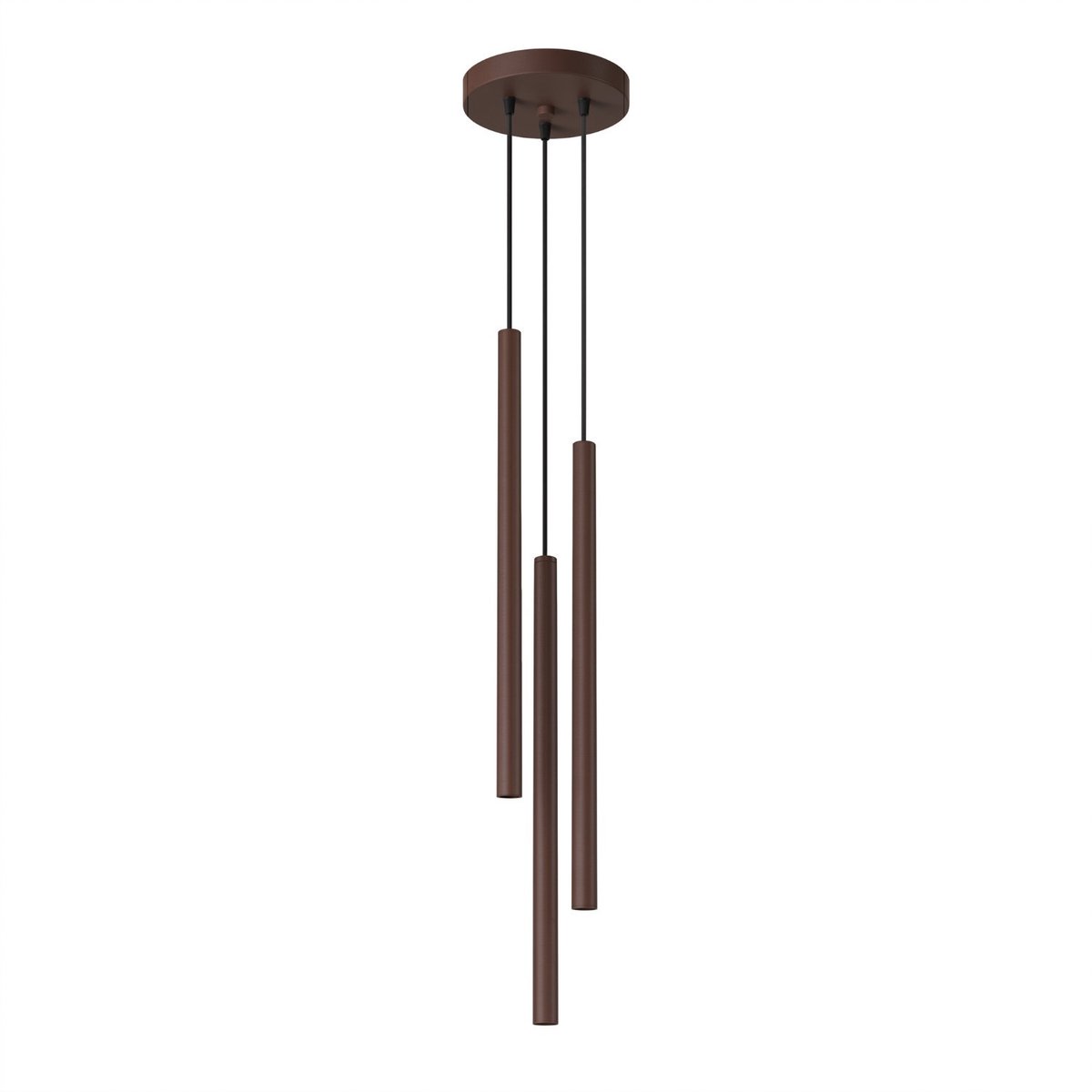 Sollux Lighting Hanglamp PASTELO - G9 - bruin - staal - 19.5x19.5x115cm