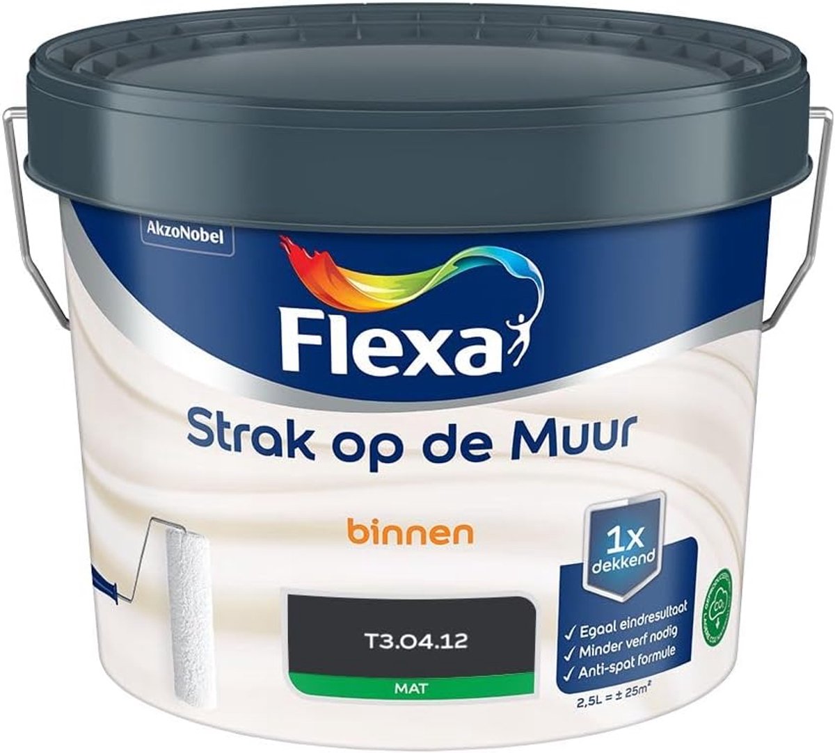 Binnenwandverf mat - 2.5 L - Mix - Lage geur en optimale dekking - Flexa - ShopVlot