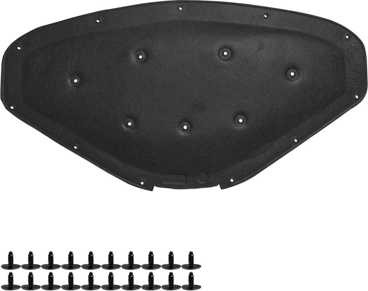 Isolatiemateriaal auto - geluiddempende mat - aluminium folie - vermindert motorgeluid - ShopVlot