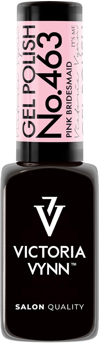 Victoria Vynn – Salon Gelpolish 463 Pink Bridesmaid - bruidsnagels - milky pink - milky roze - pink gel polish - gellak - nagels - nagelverzorging - nagelstyliste - uv / led - nagelstylist - callance