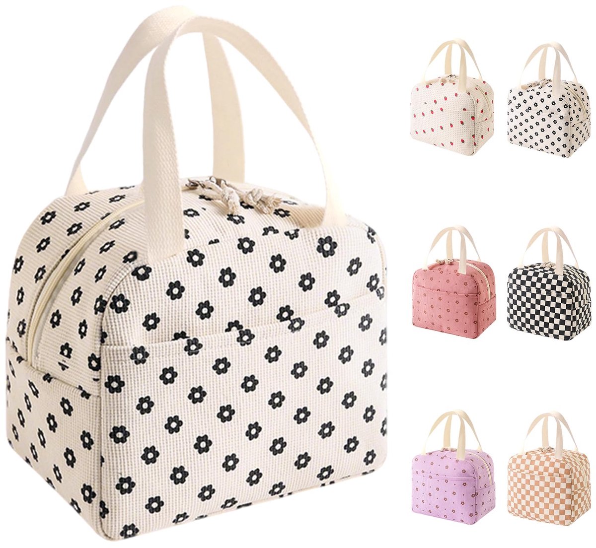 Koeltas, 10 l, herbruikbare koeltas, klein, draagbaar, voor mannen, vrouwen, kinderen, voor kantoor, school, reizen - ShopVlot