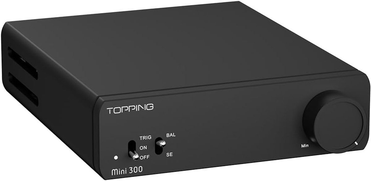 Desktopversterker Mini 300 - Compact en Symmetrisch - Laag Geluidsniveau - Perfect voor Thuisgebruik - ShopVlot
