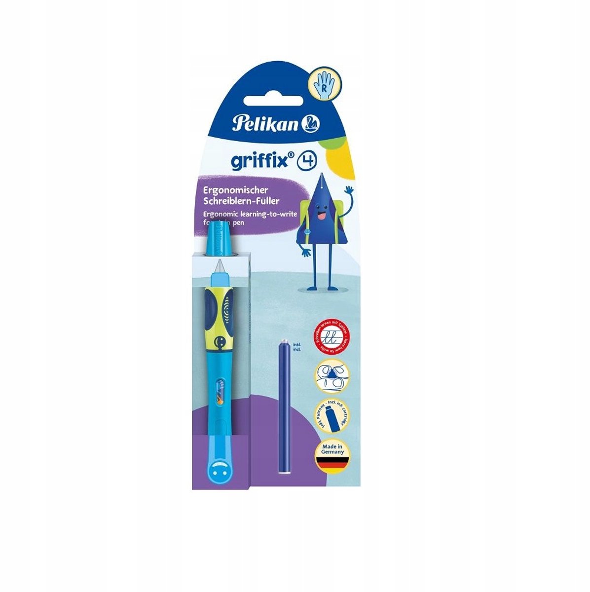 Merkloos Vulpen Blauw - Ideaal voor School en Kantoor