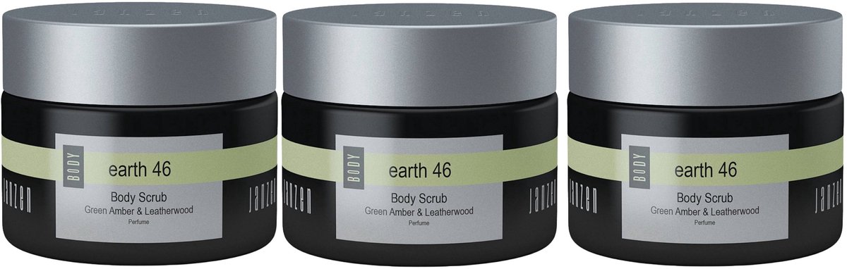 JANZEN Body Scrub Earth 46 - voordeelverpakking 3 x 420 gram