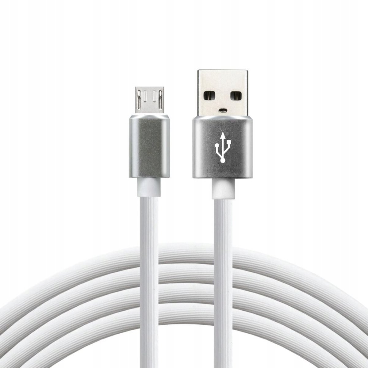 EverActive CBS-1.5MW USB naar Micro USB Kabel 1.5m Wit - Snel Laden 2.4A