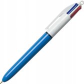 Balpen Bic 4kleuren assorti medium