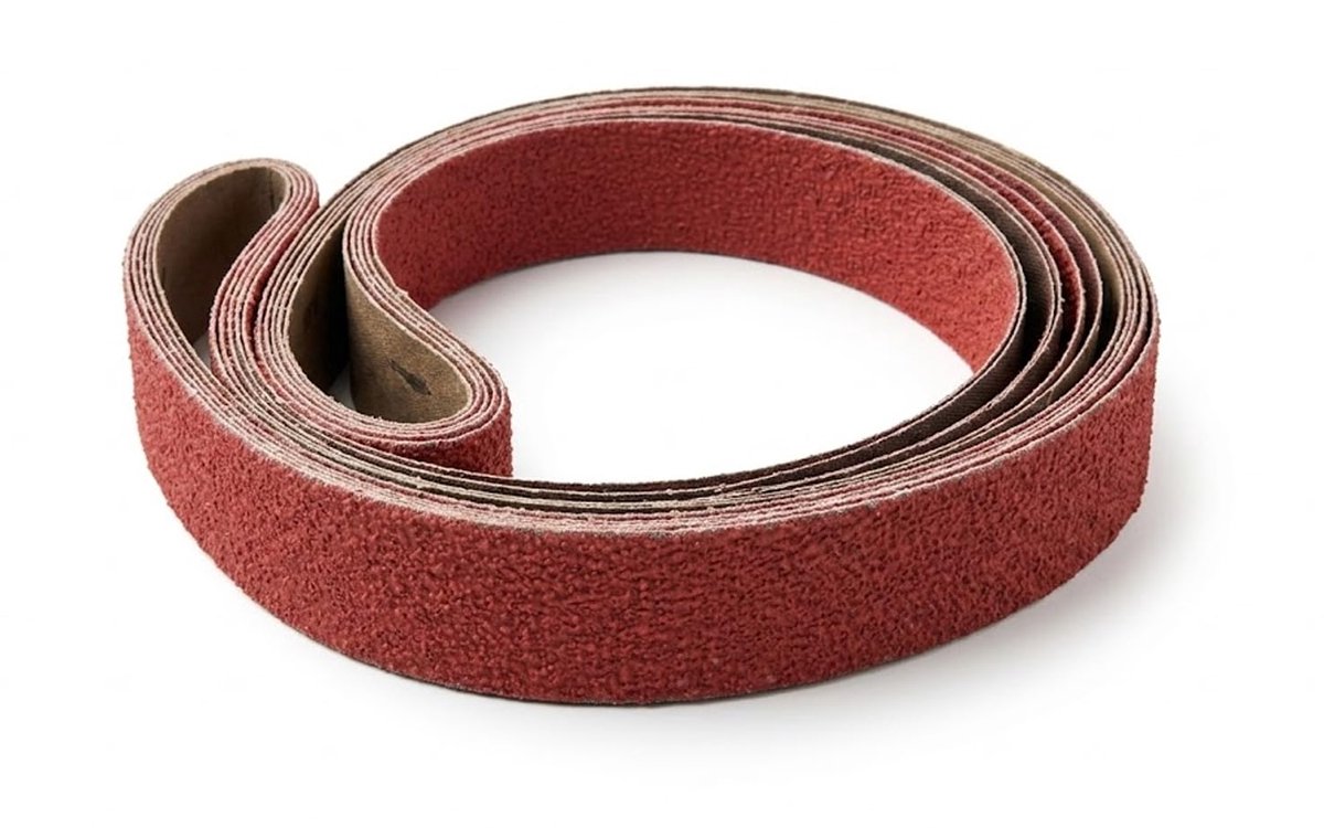 Ceramic Sanding Belt 50 x 2000 mm 40 Grit 5 Pieces for Belt Sander Wood and Metal Polishing - ShopVlot